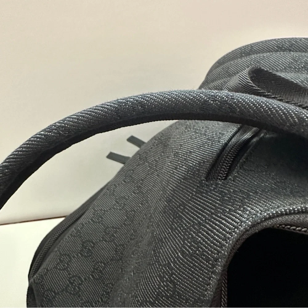 BRAND NEW Gucci GG Black Canvas Men’s Backpack Large